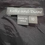 Kelly and Diane Gray Skirt Size 10 Beaded Sequin Embellished Cocktail Party Work Photo 5