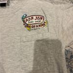 Ron Jon Gray T-Shirt with Tropical Bird Design Photo 3