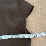 White House | Black Market Women's Shirt Top V Neck Cap Sleeve Brown Size XS Photo 5