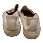 Tory Burch Floral Embroidered Canvas Espadrille Flats Women's Size 7 Beige Photo 7