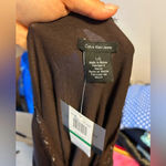 Calvin Klein Jeans NWT  Brown Beaded Y2K Top Photo 2