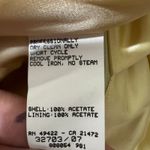 VTG 90s Jessica McClintock Gunne Sax Prom Ball Gown Yellow Satin Corset Size 8 Photo 6