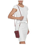 Apt. 9  Mar Crossbody Wallet - Red Snake Photo 3