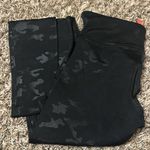 Spanx Faux Leather Leggings Matte Black Camo Medium Photo 8