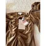 A.L.C. $350 NWT Chamberlain Ruched Velvet Top Size 10‎ Photo 4