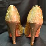 Coach Elegant Gold Women's Heels Photo 3