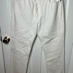 AGOLDE  Criss Cross High Rise Straight Leg Organic Cotton White Jeans 32 Photo 0