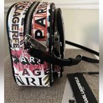 Karl Lagerfeld PARIS ~ GRAFFITI CAMERA CROSSBODY BAG ~ WHITE MULTI ~ NWT Photo 3