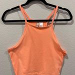 H&M Orange Neon Crop Top Photo 0