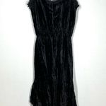 Anais Jourden Crushed Velvet Layered Slip Dress Size XS Photo 2