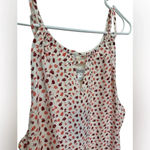 Market & Spruce  floral keyhole spaghetti strap tank NWT Photo 3