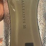 ALLSAINTS NEW! NWT ALL SAINTS Orlana Womens Metallic Pointed Toe Mid-Calf Boots size 6 Photo 5