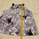 Ellen Tracy Women’s Purple Pleated Blouse Size Large Photo 3