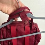Hot Style Mini Bestie Backpack in Dark Red Diaper Bag Purse Carry On Photo 4