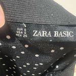 ZARA  Women's Black Polka Dot Midi Skirt Size Standard S Casual Photo 7