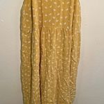 Mossimo Sleeveless Dress Pale Yellow White Floral Size XXL Photo 3
