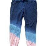 PINK - Victoria's Secret vs pink navy, teal, and pink tie dye joggers Photo 0