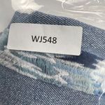 Driftwood High Rise Skinny Ankle Jeans Light Indigo Ikat Embroidered Size 26x28 Photo 12