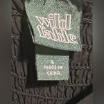 Wild Fable  romper that looks like a dress - black - size Large Photo 4