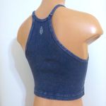 Free People | FP Movement | Deepest Navy Happiness Runs Crop Tank Blue Photo 5