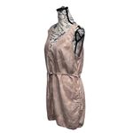 Cloth & Stone Pink Tie-Dye Romper Size M | Button Front Soft Wash One Piece Photo 2