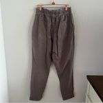 Old Navy HR Soft Utility "Paper Bag" Waist Elastic Waist Utility Pants Small Photo 5