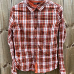 prAna 💛  Flannel Button Down Plaid Shirt Photo 0