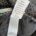 ANDIE X Demi Moore Marseilles One Piece Swimsuit Small Black Gold Glitter Photo 7