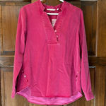 Soft Surroundings  Tunic Size XS  Pink  Magenta V-Neck Blouse Top Shirt Photo 0