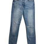 Revolve GRLFRND Women’s Karolina Ripped High Rise Straight Jeans 26 Photo 1