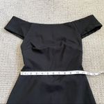 Talula Aritzia  Criss-Cross Bodycon Off Shoulder Midi Dress S - Black Photo 6