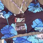 None Floral Bikini Size L Photo 3