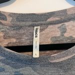 Tresics  Camo Army Long Sleeve Cropped Shirt Photo 3