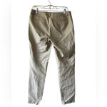 Michael Kors Tan Cotton Blend Slim Fit Ankle Dress Pants with Zip Pockets Photo 1