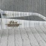 New Divine Eyewear Crush White Horn/Polarized Smoke Sunglasses NWT Women's Photo 2