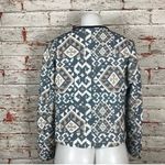 H&M Blazer Size 8 Aztec Boho Southwest Open
Front Coat Jacket Lined Top Career Photo 5