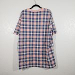 ASOS NWT Monki x  Pink Plaid Organic Cotton T-Shirt Dress Size Medium Photo 5
