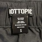 Hot Topic  small black joggers with detachable thigh garters half o-ring hardware Photo 9