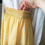 Vintage Pastel Orange Gingham Prairie Skirt Handmade Large XL Size undefined Photo 3