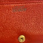 Kate Spade  Red and Gold Wallet Sleek Design Photo 3