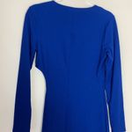 Reformation  Kensy blue long sleeve cut out dress NWT Photo 4