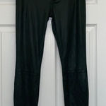 7 For All Mankind Green Stretchy Skinny Ankle 5 pocket Jeans Photo 0