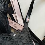 Victoria's Secret NEW Victorias Secret Dream Angels Push-Up Bra Black Floral Lace Womens Size 32B Photo 8