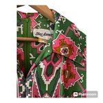 Vintage Yves Jennette Geometric Polyester Dress Photo 3