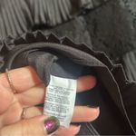 J.Crew Pleated Lace Ruffle Top Blouse Satin Black Romantic Coquette NWT 2 Tall Photo 8