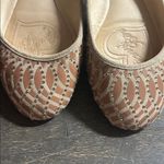 Gianni Bini Cream/Nude Ballet Flats with Illusion Cutout Design Photo 3