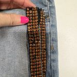 Venezia Plus 16 Wide Big Cuff Straight Leg Jeans Bling Y2K Vtg Grunge Streetwear Blue Photo 13