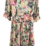 Anthropologie Faithfull the Brand Maribelle Linen Playsuit Romper Venissa Floral Print Large Photo 10