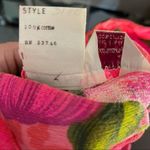 Vintage Hawaiian togs embroidered long dress beach beautiful floral pink sz xxs Photo 3