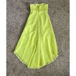 Mon Cheri mon‎ cheri lime green dress size 8 Photo 4